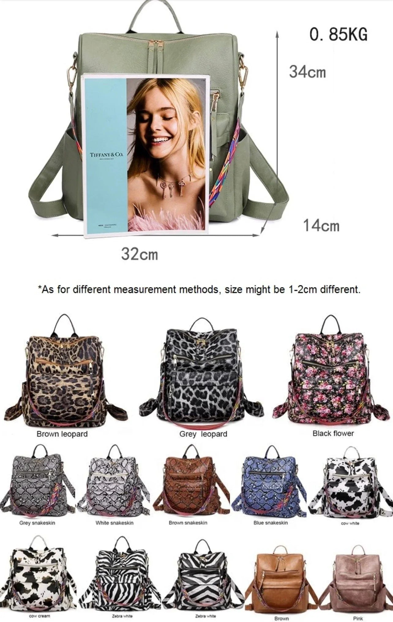 Daybag- Leopard print