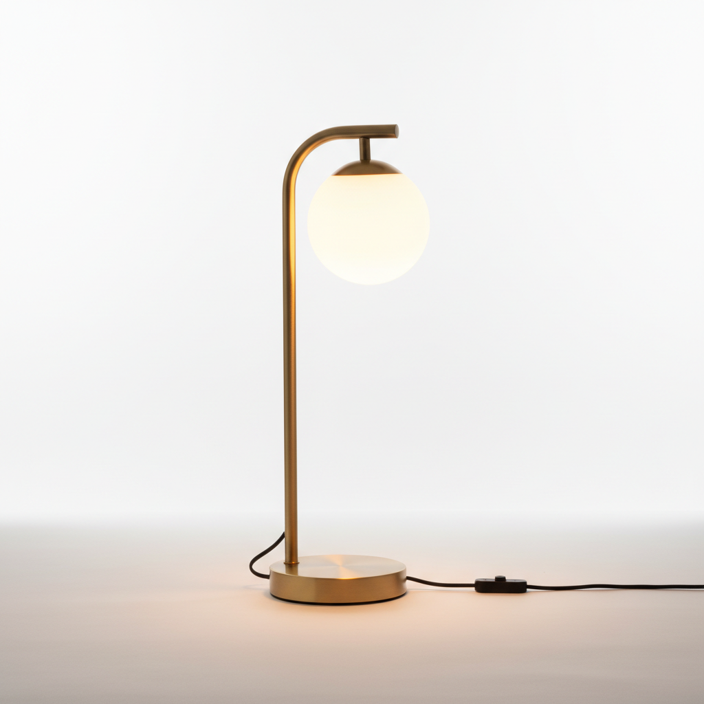 Stylish modern lamp with elegant design, perfect for home lighting